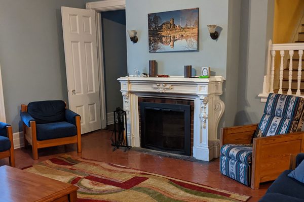 Fireplace Room - Holy Rosary